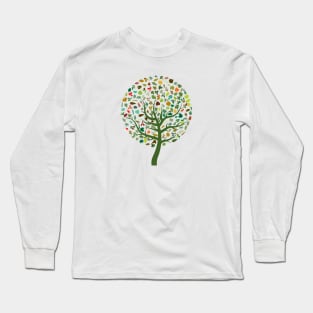 Abstract Tree Long Sleeve T-Shirt